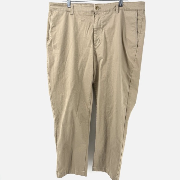 Jos. A. Bank Other - Jos A Bank Mens Khaki Tailored Fit Straight Leg Dress Pants 40 x30‎ Tan